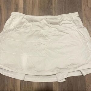 White Lululemon Skirt
